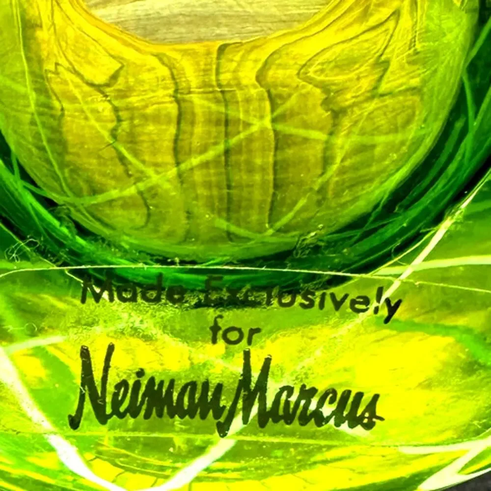 Neiman Marcus Cut-Glass Design Pitcher and Glasses Set-Made in Poland-Rare FInd - Picture 11 of 12